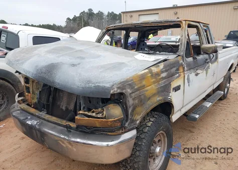 1997 Ford F-250 Xl from USA, damaged, VIN 1FTHX26H3VEA67581